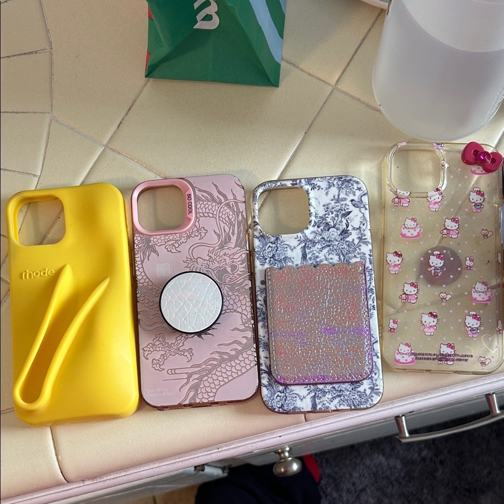 Four iPhone 14 cases